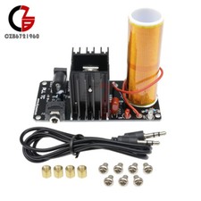 Finished 15W Mini Tesla Music Coil Plasma Speaker Electronic Board Field 15V-24V