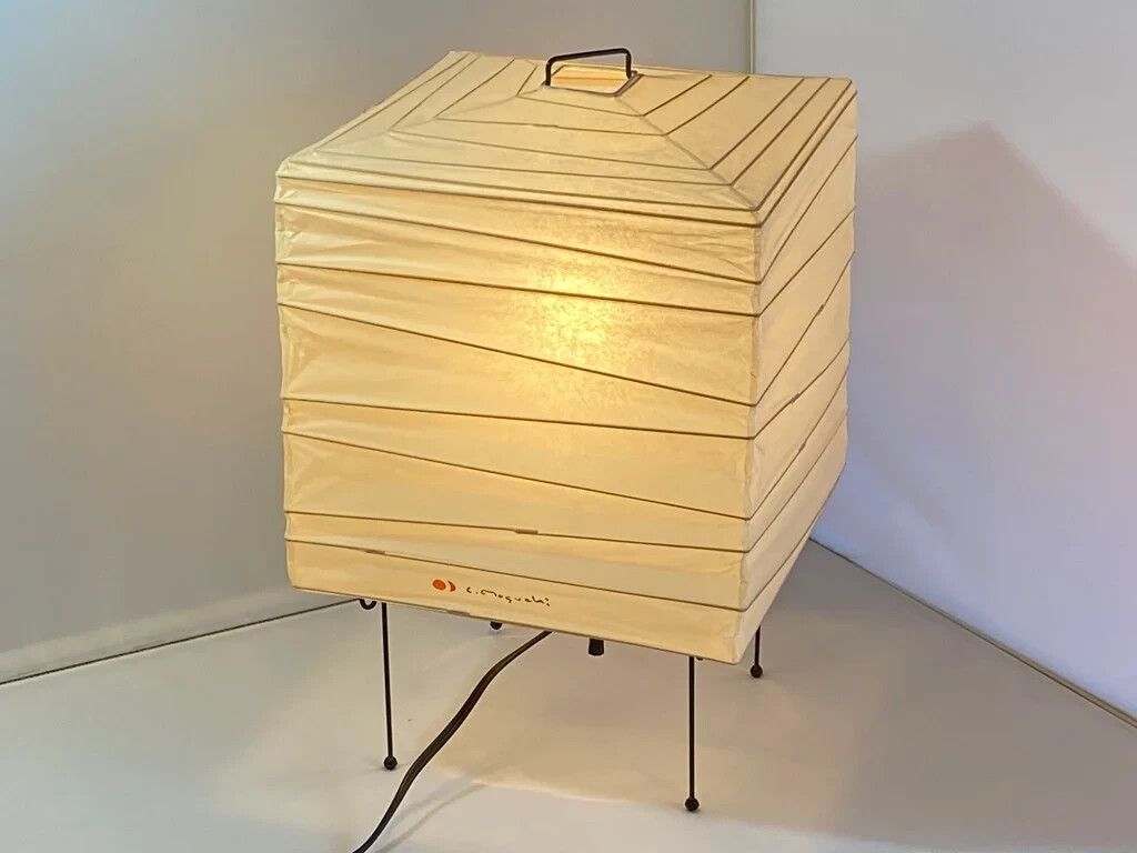 Isamu Noguchi AKARI 3X Authentic Japanese Washi Paper Lamp