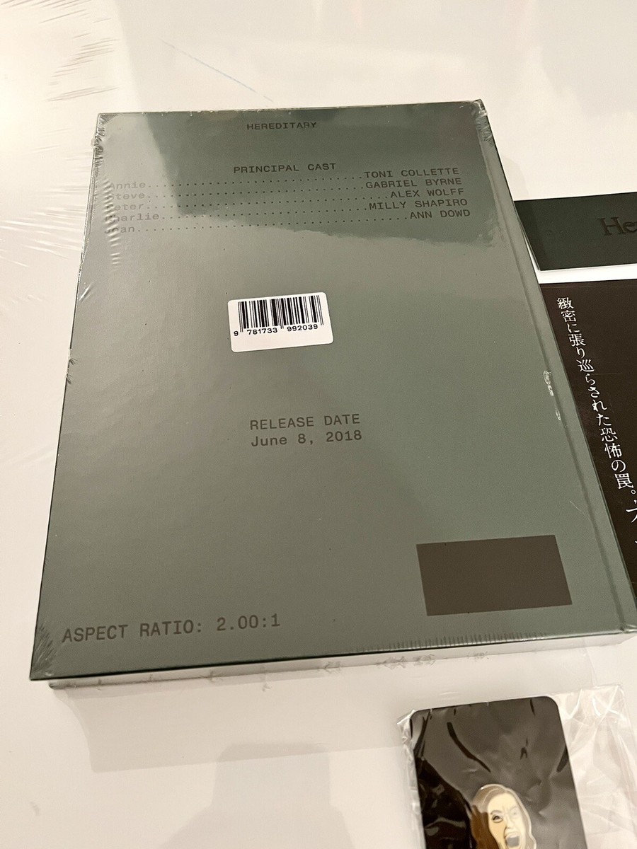 Hereditary LOT A24 new Screenplay script hardcover BOOK, Pin