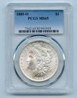 New Listing1885-O Morgan Silver Dollar $1 PCGS MS65