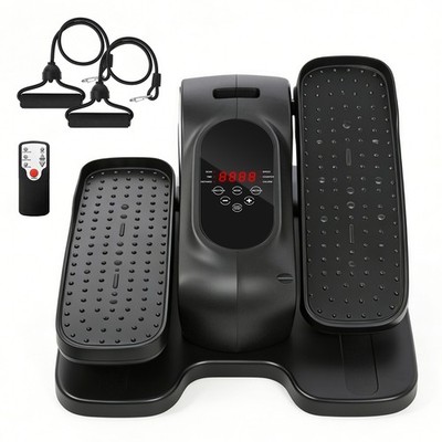 Himaly Under Desk Elliptical machine Seniors Seated Exerciser W/ Remote 12-Speed