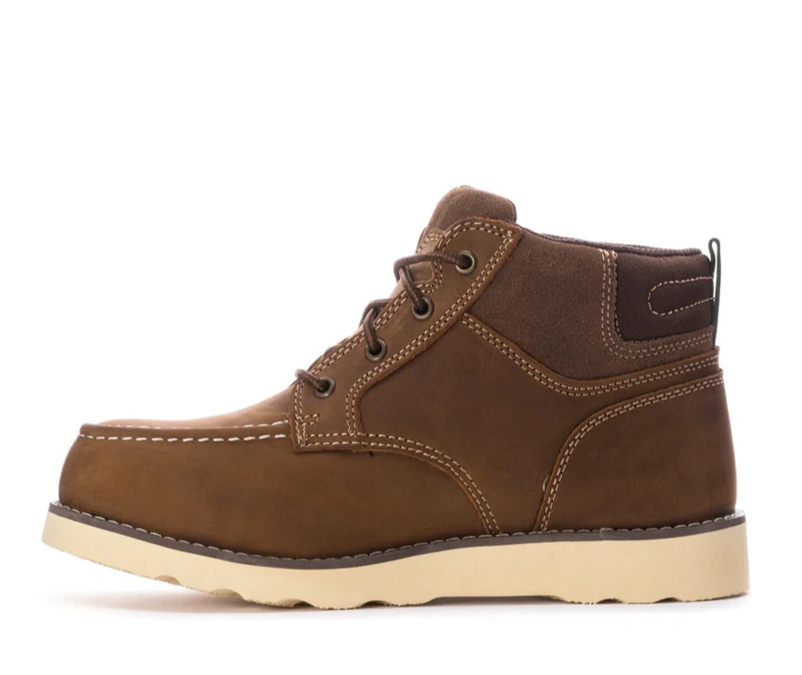 Men's Skechers Kadmiel Kaed Steel Toe Work Boot Brown 20079 | eBay