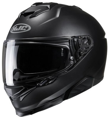 HJC i71 Integralhelm Motorradhelm matt schwarz Tourenradhelm - GRATIS Pinlock