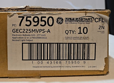 BOX of 10 (10) GE 75950 GEC225MVPS-A  UltraStart High Lumen Electronic Ballasts