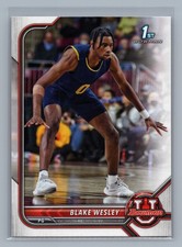 2021-22 Bowman University #64 Blake Wesley