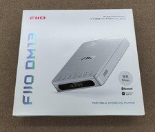 Fiio DM13BT Silver CD Player with Bluetooth, High-Quality DAC  Amp