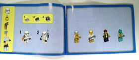 Lego Star Wars Mos Eisley Cantina #4501 INSTRUCTION BOOKLET MANUAL ONLY 2004