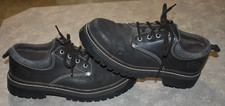 Skechers Jammers Women s Sz US 8.5 Y2K Chunky Platform Brown Leather Shoes