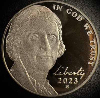 2023-S Jefferson Nickel GEM PROOF DEEP ULTRA CAMEO Coin