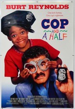 COP AND A HALF (1993) Original Cinema One Sheet Film Poster - Burt Reynolds