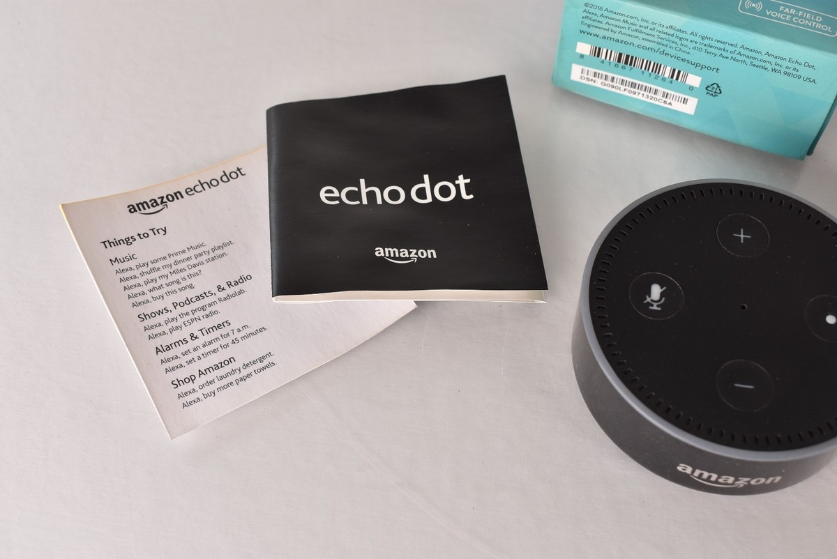 Amazon Echo Dot (2nd Generation) Smart Speaker w/Alexa | eBay