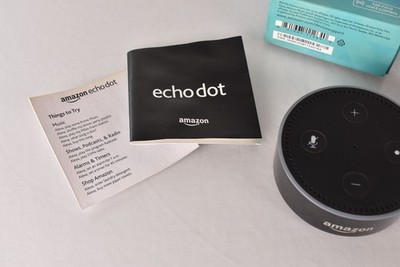 Amazon Echo Dot (2nd Generation) Smart Speaker w/Alexa | eBay