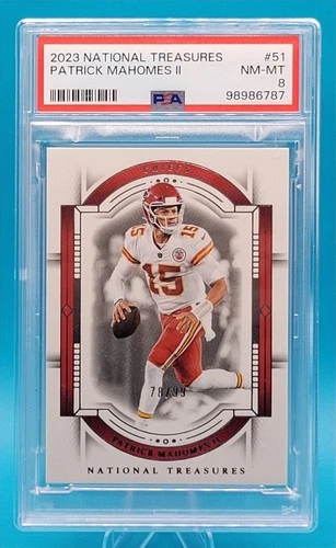 2023 Panini National Treasures #51 - Patrick Mahomes II /99 Kansas City Chiefs