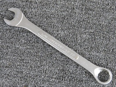 Crescent LC22 11/16 Inch Combination Wrench Open End Box SAE Hand Tool Chrome