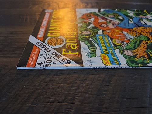 Giant Size Fantastic Four #4, 1st App of Multiple Man, High Grade, Marvel 1975 - Picture 4 of 7