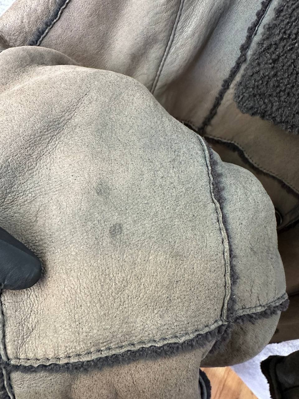 RRP 1900$ Werner Christ Patchwork Shearling Coat … - image 10