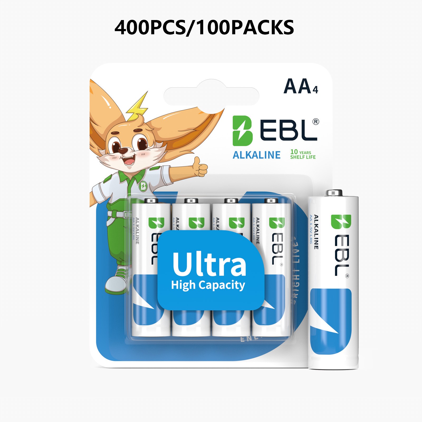 EBL AAA ,AA Alkaline Batteries 1.5V Lot of  Triple A,10 Year
