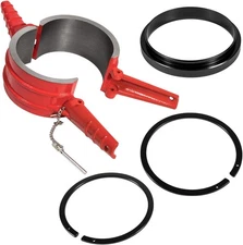 7040 Piston Ring Compressor Tool+Adapter+Anti-Polishing For Cummins Red 