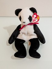 Ty Beanie Babies Fortune Panda Bear Toy