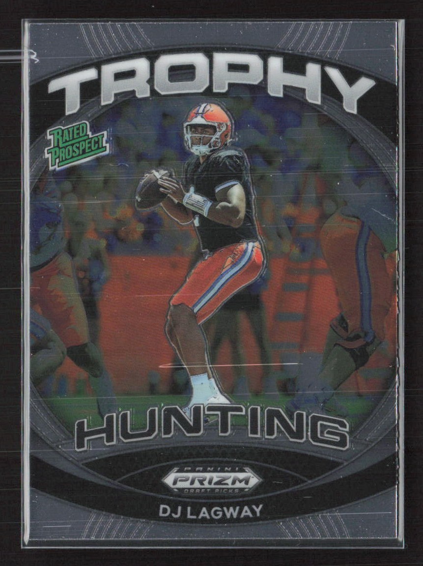 2024 Panini Prizm Draft Picks Trophy Hunting #TH-DLY DJ Lagway RC