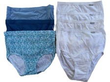 JOCKEY Elance Briefs Size 5 Small Bundle Of 7 100 Cotton
