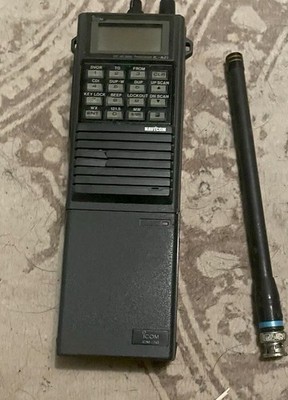 Icom IC-A21 NAVICOM VHF Air Band Aviation Handheld Radio w/ Antenna Untested
