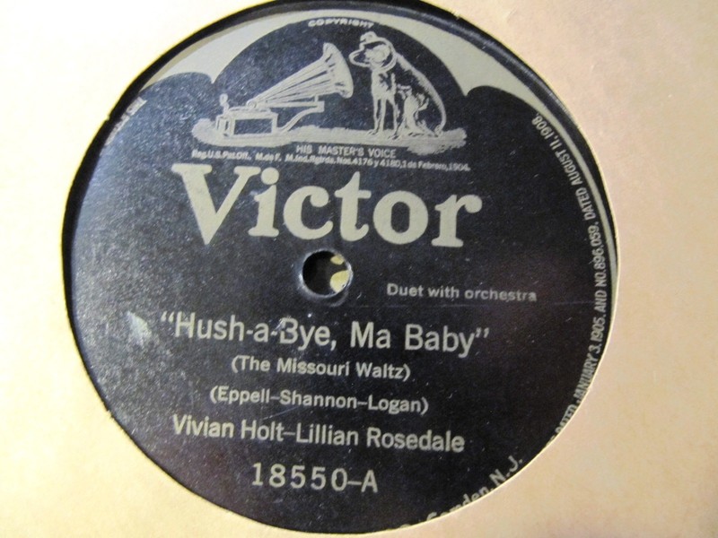 1919 LILLIAN ROSEDALE GOODMAN Vivian Holt NEGRO LULLABY Hush-a-bye Ma Baby 18550