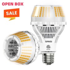 Sansi 27w Dimmable Led Bulb 4000lm 250w Equiva 3000k Warm White E26 Bedroom Lamp