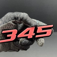 2pcs 345 Emblems Custom 3d Acrylic Engine Fender Trunk Badges 2pcs 345 Emblems Custom 3d Acrylic Engine Fender Trunk Badges