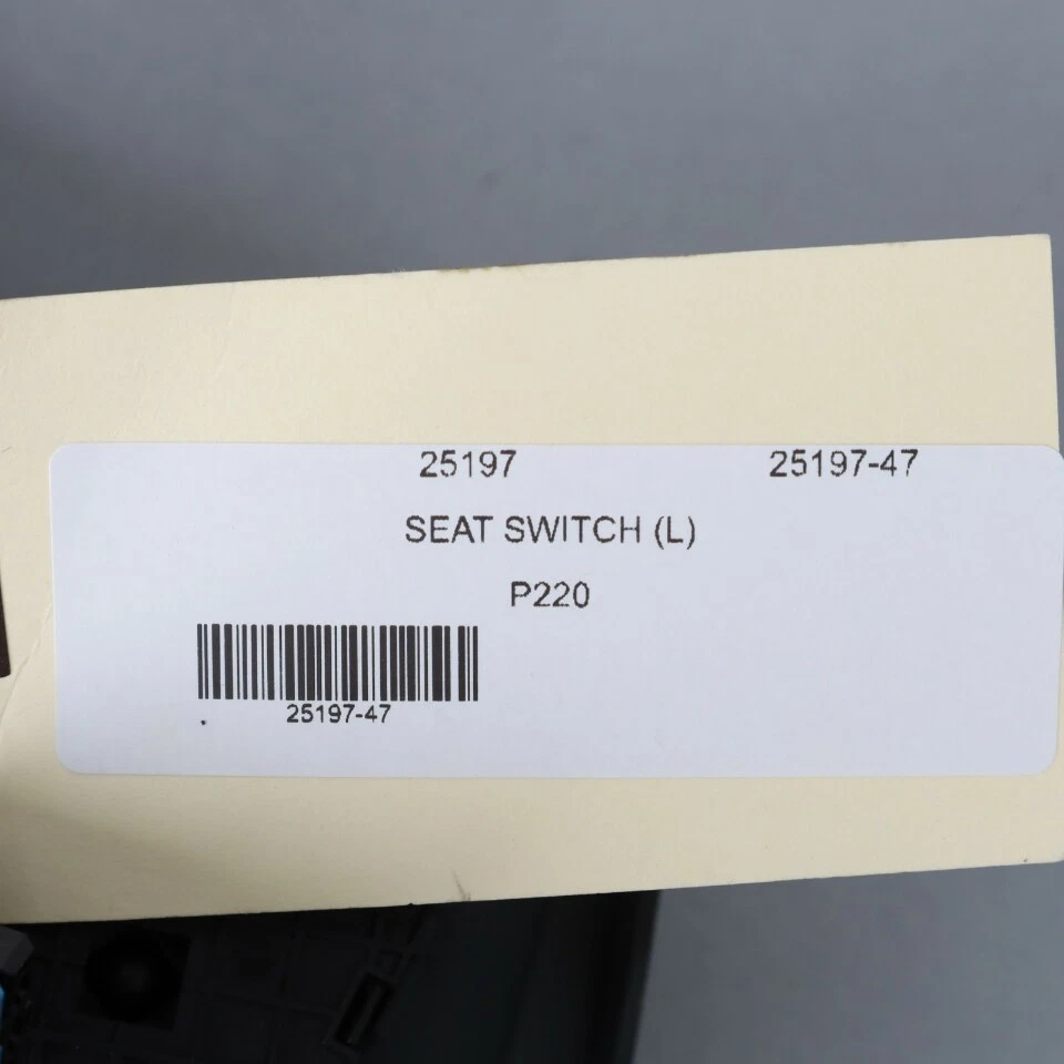 Porsche 911 Boxster 1999 interruptor de asiento eléctrico izquierdo OEM usado Foto 2 de 4