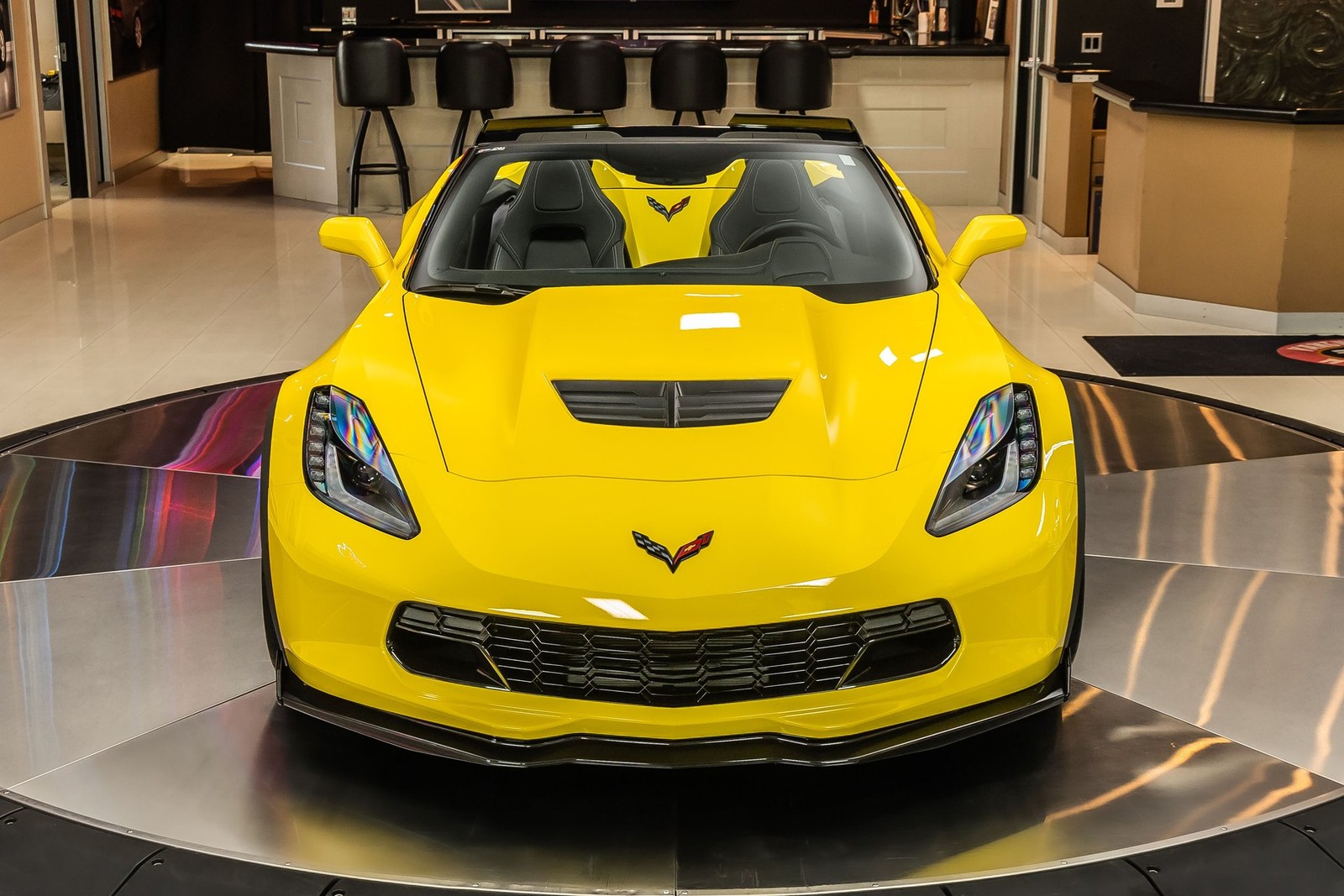 2017 Yellow Chevrolet Corvette Z06  | C7 Corvette Photo 9