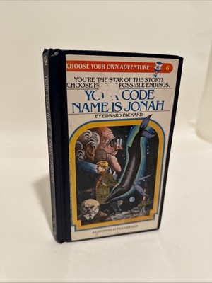 Choose Your Own Adventure Your Code Name Is Jonah  1985 CYOA