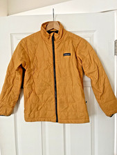 Boys Youth Patagonia Nano Puff Insulated Jacket Yellow Medium