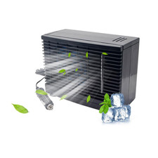 Portable 12v Car Air Conditioner Fan - Cool Air For Vehicles Rvs Boats More