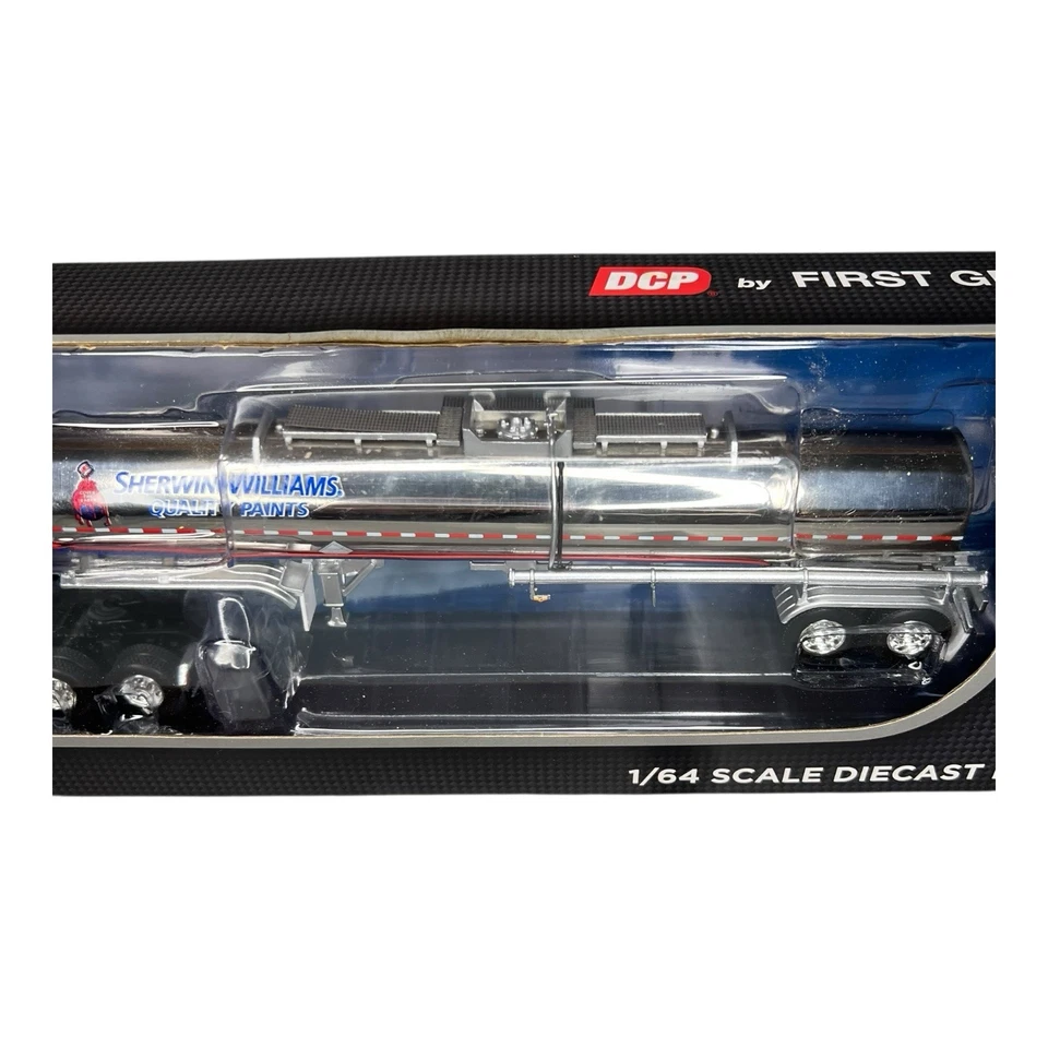 DCP First Gear 1/64 Diecast Sherwin Williams cabina para dormir y cisterna 60-1843 nuevo en caja Foto 3 de 4