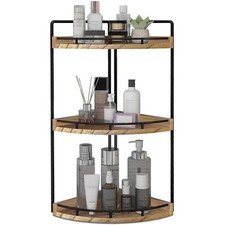 3tier Corner Bathroom Organizer Countertop For Storagevanity Traywood Counter Or