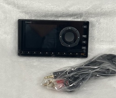 Sirius XM Onyx XDNX1 Satellite Radio Receiver & Stereo Audio Cables Untested