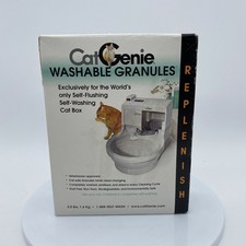 CatGenie Washable Granules for Self Washing Litter Box Litter Cat Toilet
