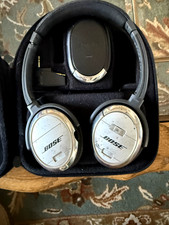 BOSE QC 3 QuietComfort 3 Acoustic Noise Cancelling On Ear Headphones W/Case
