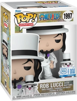 One Piece - Rob Lucci with Hattori 1997 Special Edition - Funko Pop!