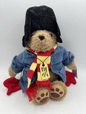 Paddington Bear Official Plush Soft Toy Teddy 2008 Rainbow Designs Rare