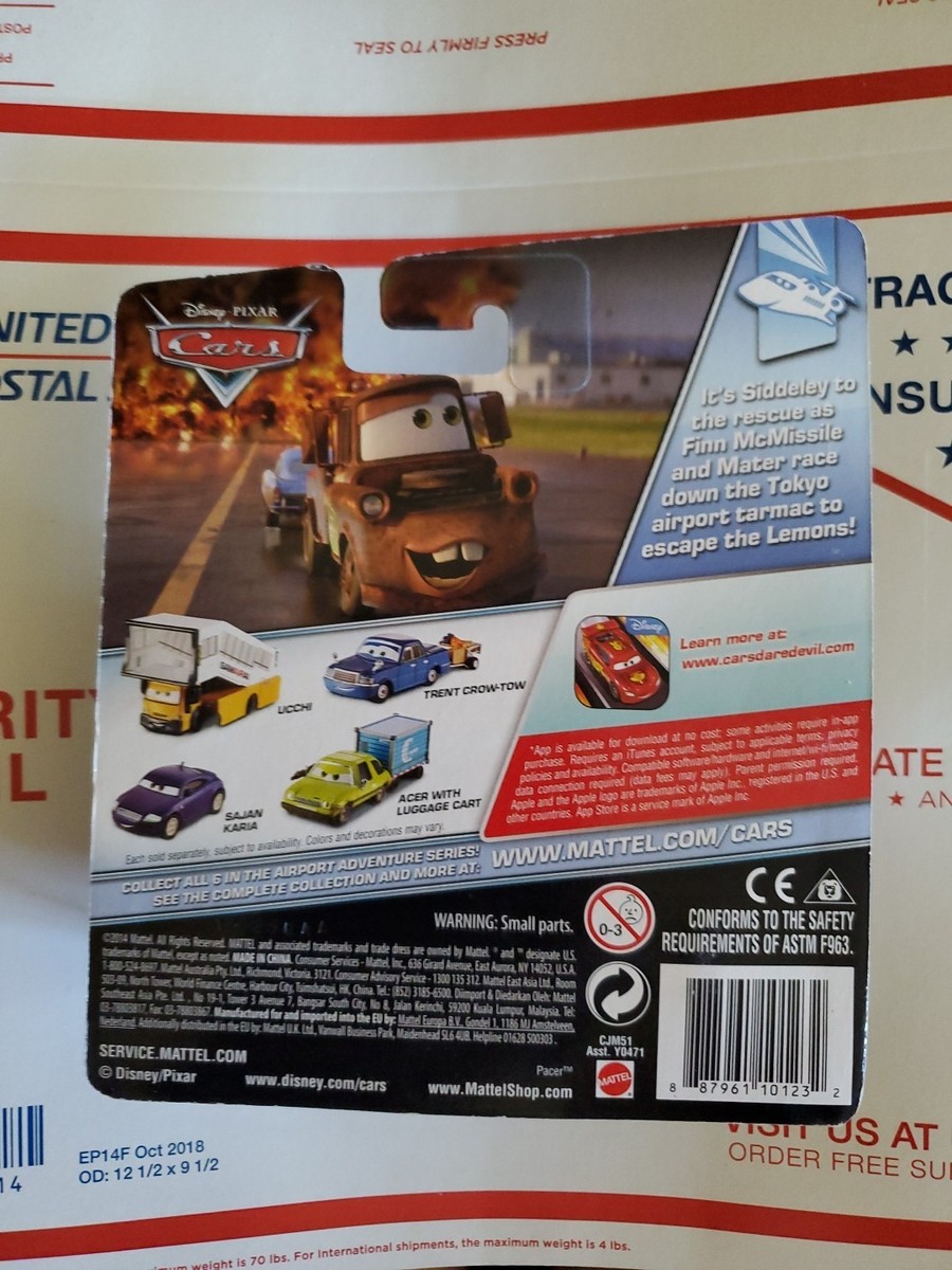 Disney Cars 2015 NAT McLUGNUT & MICHAEL HONKSEL Airport | eBay