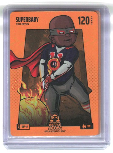 Bo Jackson Battle Arena - Superbaby - Fire - Orange Battlefoil - #OBF-48