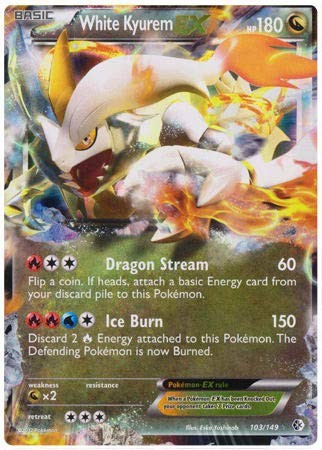 Pokemon - White Kyurem-EX (103/149) - BW - Boundaries Crossed - Small,