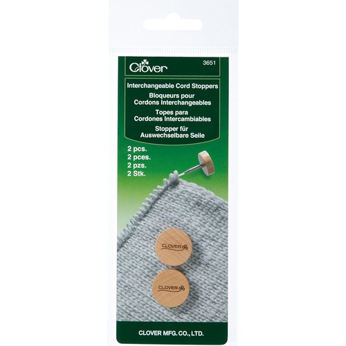 Clover 3651 austauschbare Kordelstopper 2/Pkg -