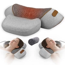 Lifiora 3-in-1 Neck Massager Pillow with Heat  Gentle Support, Deep Relaxatio...