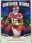 2025 Panini Certified Football Patrick Mahomes II #CST-PMS PSA 10