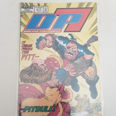Marvel Comics D.P.7 #20 DP7 New Universe VFN+/Nm (1987) Rare Vol 1 UK Free P&P 