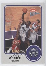 2002-03 Fleer Platinum Chris Webber #80 HOF 0b4