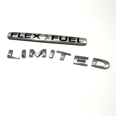 Ford Pick up Flex Fuel Badge Emblem Chrome Db53-43156-aa for sale